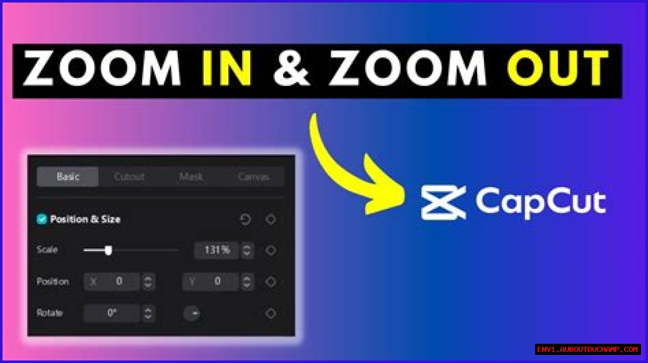 Mastering The Art Of Zooming: How To Zoom In CapCut On PC