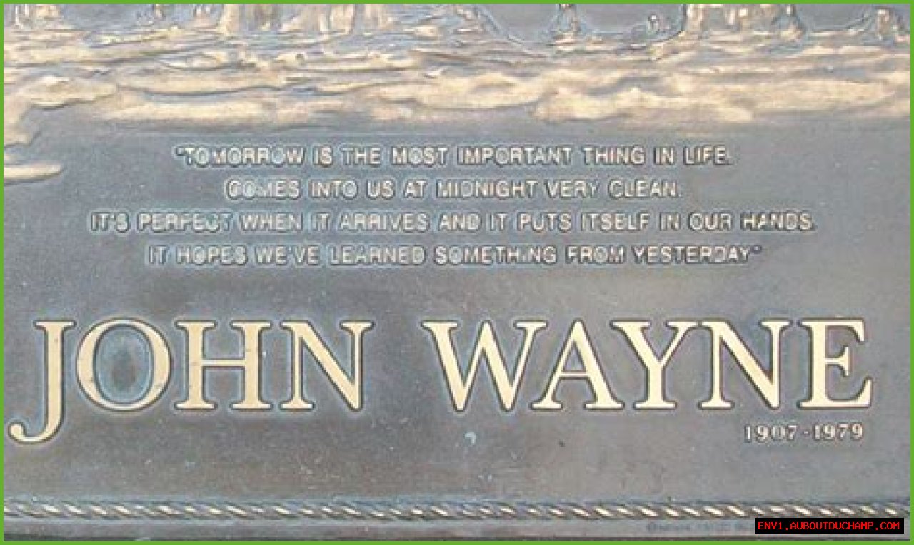 Unveiling John Wayne's Burial: Secrets, Significance, And Legacy Revealed